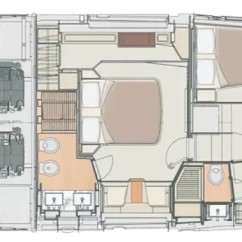 Azimut 72 Layout